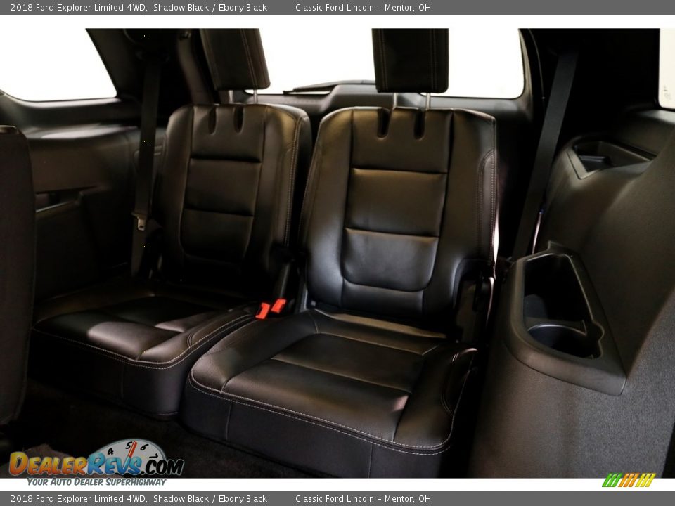 2018 Ford Explorer Limited 4WD Shadow Black / Ebony Black Photo #20