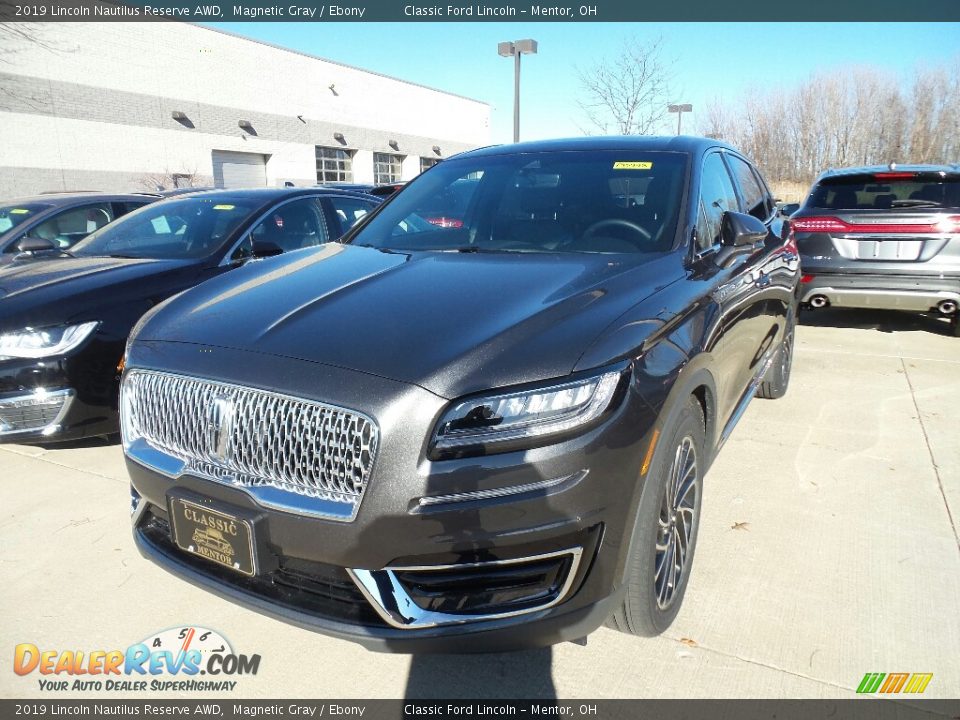 2019 Lincoln Nautilus Reserve AWD Magnetic Gray / Ebony Photo #1
