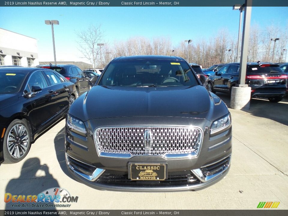 2019 Lincoln Nautilus Reserve AWD Magnetic Gray / Ebony Photo #3