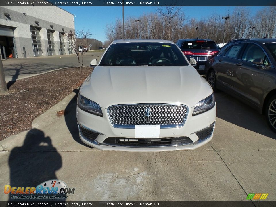 2019 Lincoln MKZ Reserve II Ceramic Pearl / Ebony Photo #2