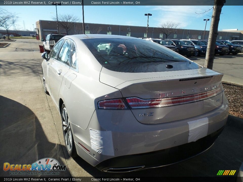 2019 Lincoln MKZ Reserve II Ceramic Pearl / Ebony Photo #3