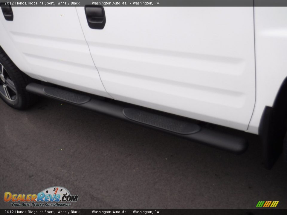 2012 Honda Ridgeline Sport White / Black Photo #4