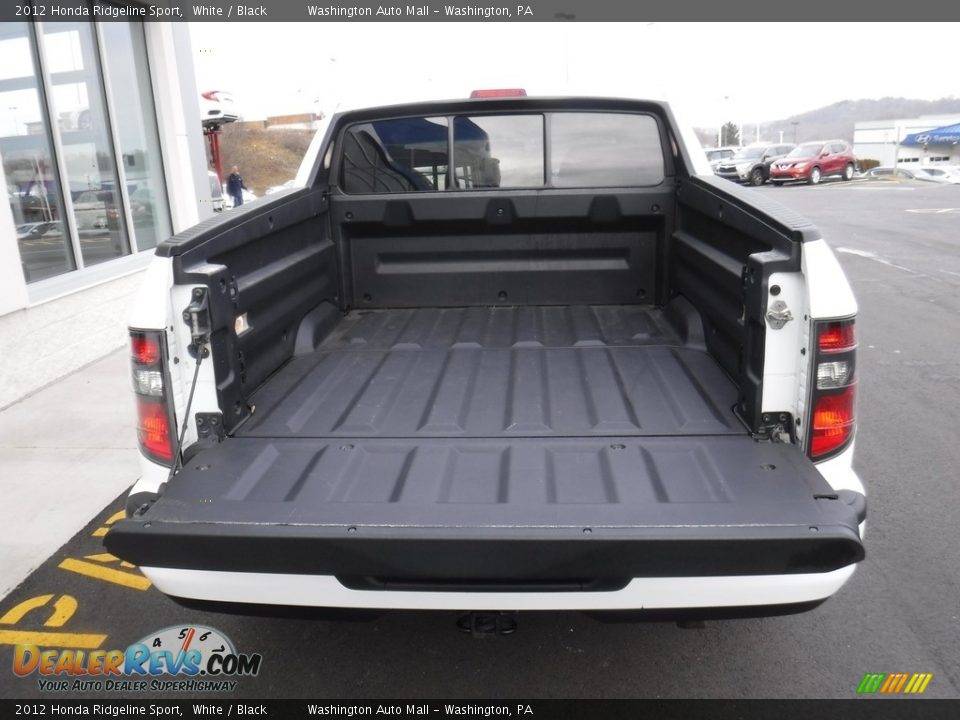 2012 Honda Ridgeline Sport White / Black Photo #13