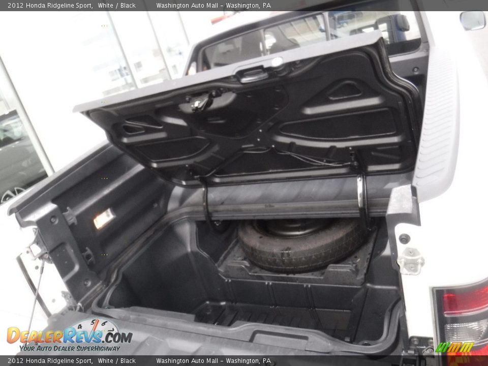 2012 Honda Ridgeline Sport White / Black Photo #14