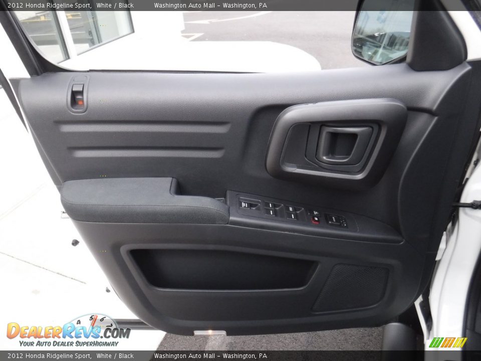 2012 Honda Ridgeline Sport White / Black Photo #17