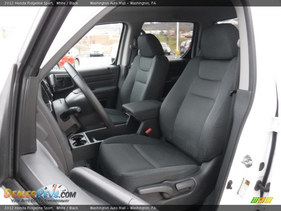 2012 Honda Ridgeline Sport White / Black Photo #18