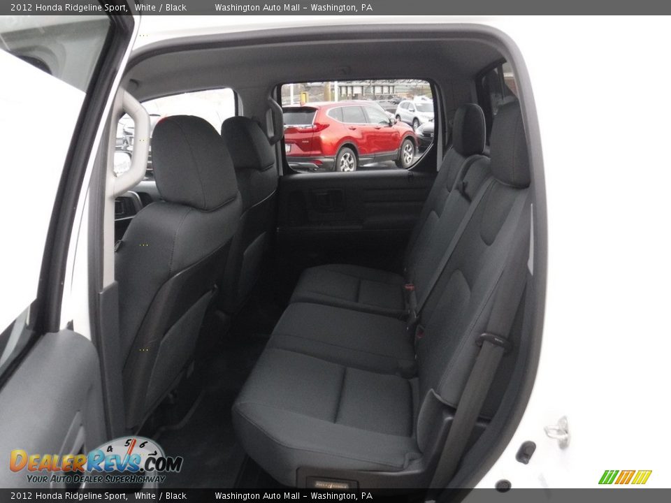 2012 Honda Ridgeline Sport White / Black Photo #24