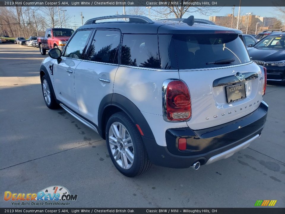 2019 Mini Countryman Cooper S All4 Light White / Chesterfield British Oak Photo #4