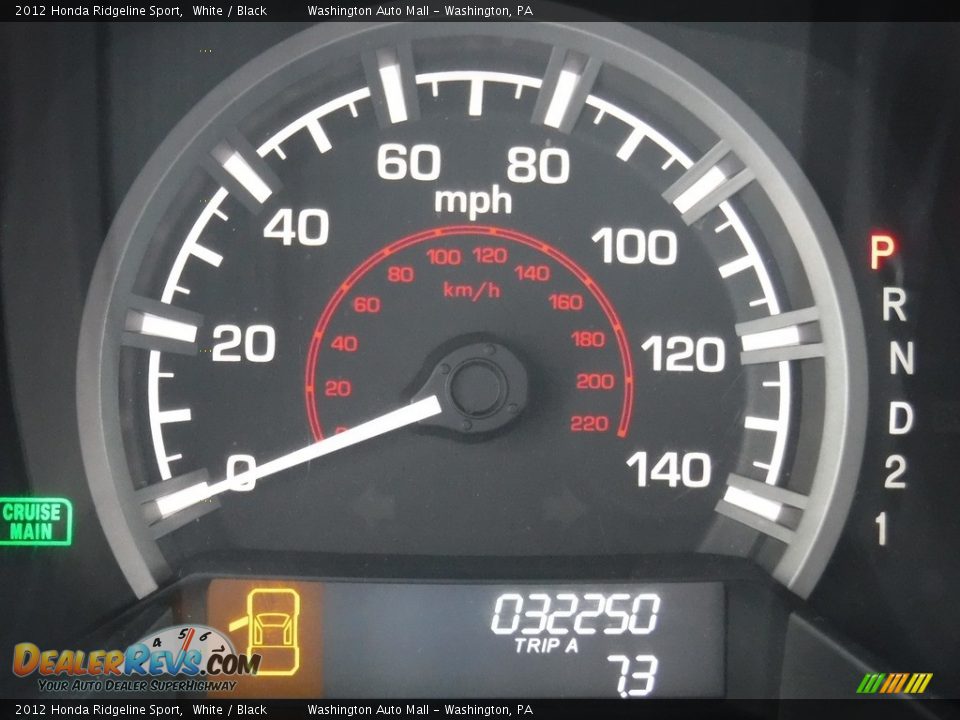 2012 Honda Ridgeline Sport White / Black Photo #27