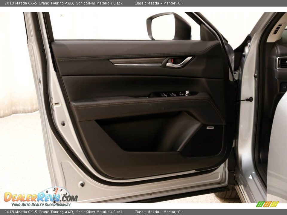 2018 Mazda CX-5 Grand Touring AWD Sonic Silver Metallic / Black Photo #4