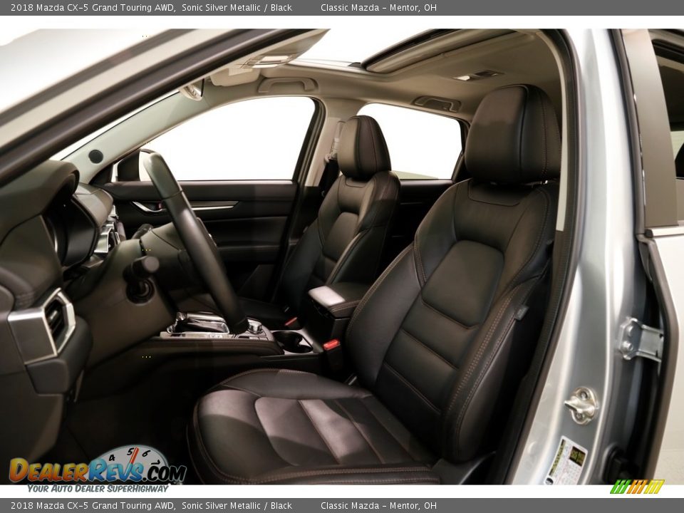 2018 Mazda CX-5 Grand Touring AWD Sonic Silver Metallic / Black Photo #5