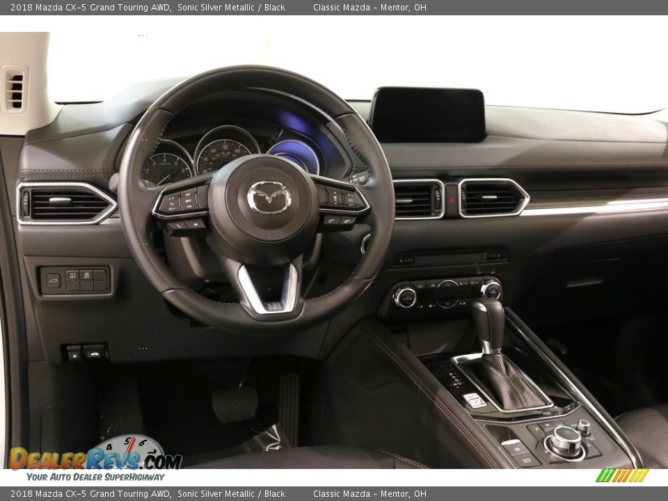 2018 Mazda CX-5 Grand Touring AWD Sonic Silver Metallic / Black Photo #6