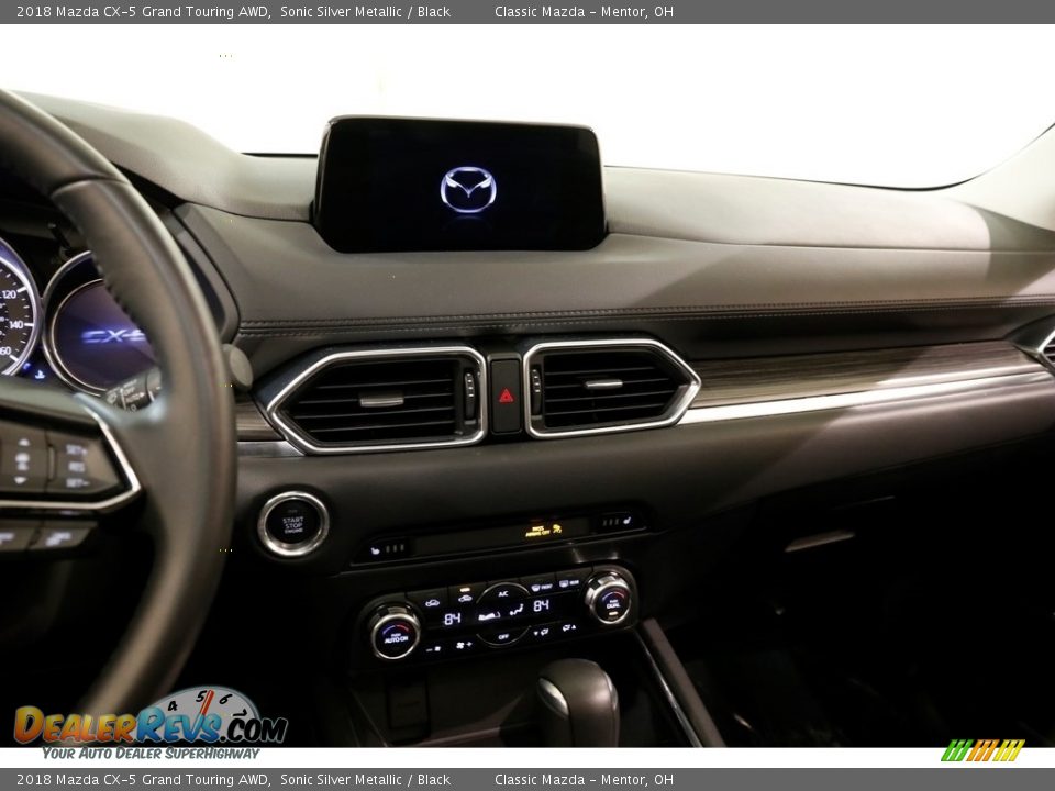 2018 Mazda CX-5 Grand Touring AWD Sonic Silver Metallic / Black Photo #9