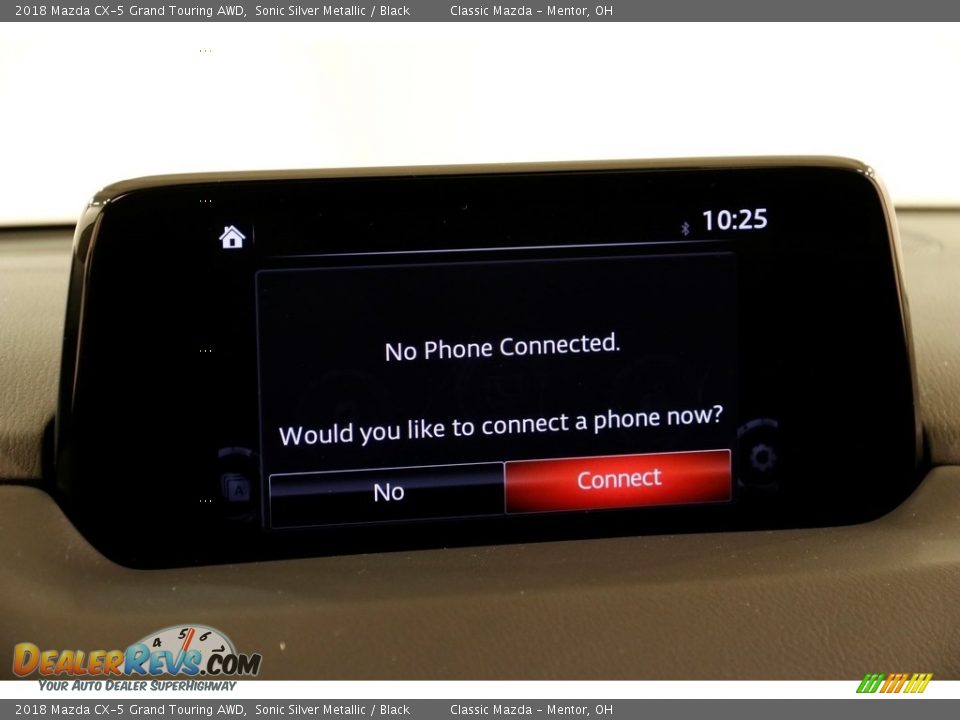 2018 Mazda CX-5 Grand Touring AWD Sonic Silver Metallic / Black Photo #11
