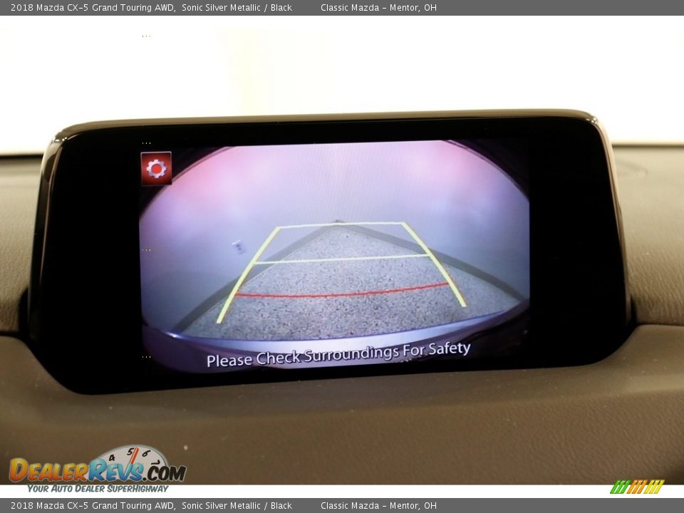 2018 Mazda CX-5 Grand Touring AWD Sonic Silver Metallic / Black Photo #13