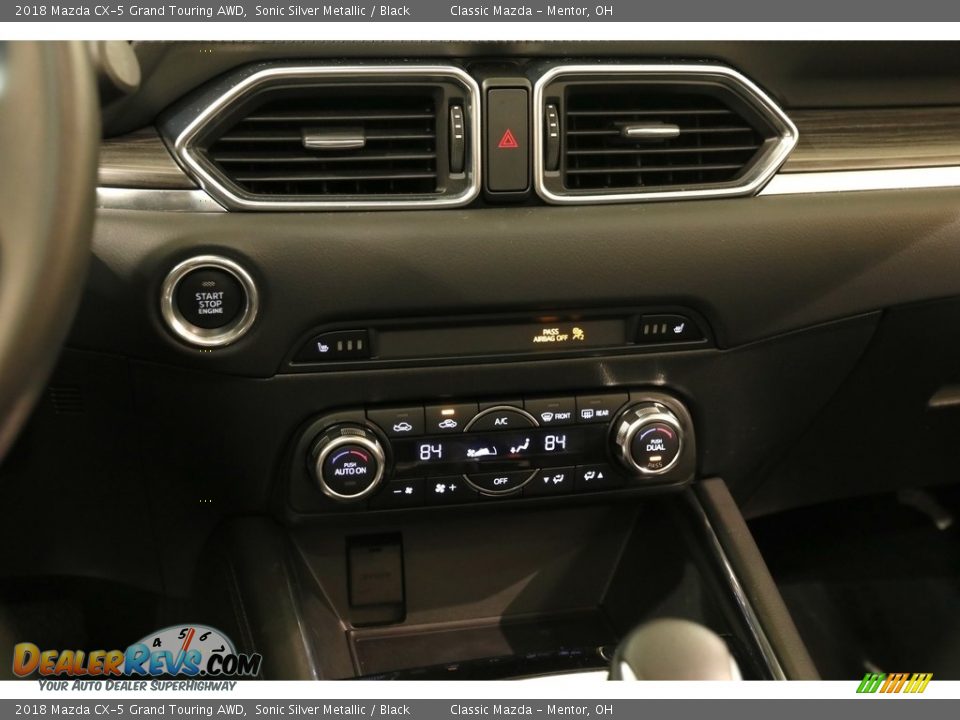 2018 Mazda CX-5 Grand Touring AWD Sonic Silver Metallic / Black Photo #14