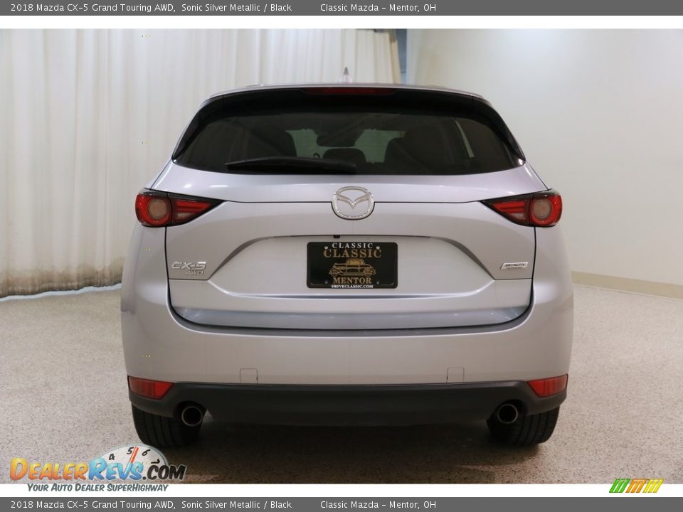2018 Mazda CX-5 Grand Touring AWD Sonic Silver Metallic / Black Photo #21