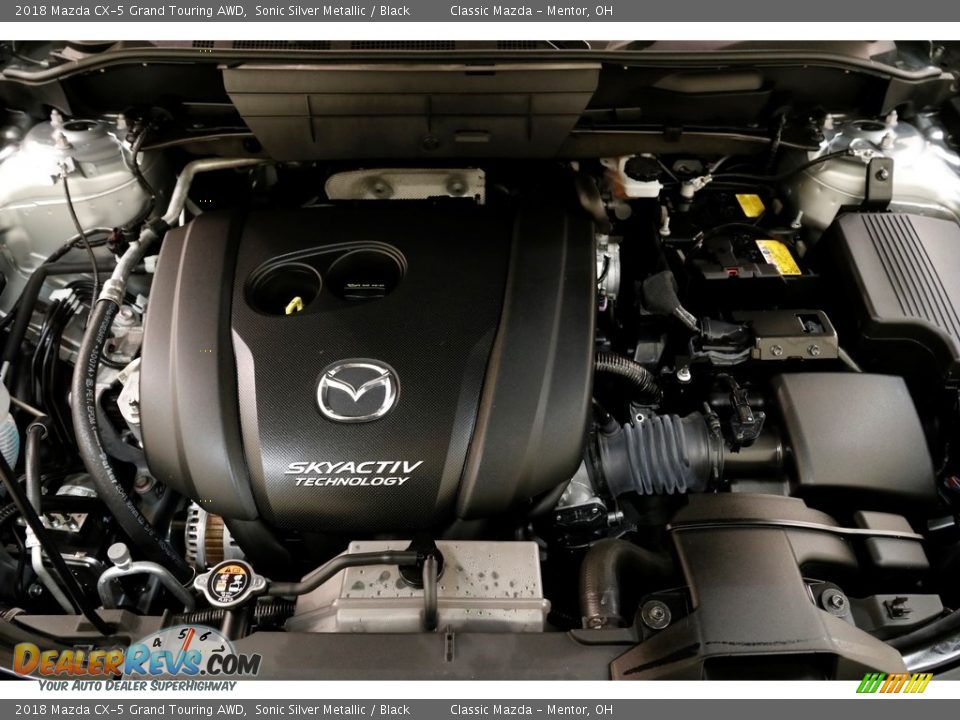 2018 Mazda CX-5 Grand Touring AWD Sonic Silver Metallic / Black Photo #22