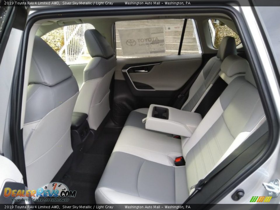 Rear Seat of 2019 Toyota RAV4 Limited AWD Photo #17