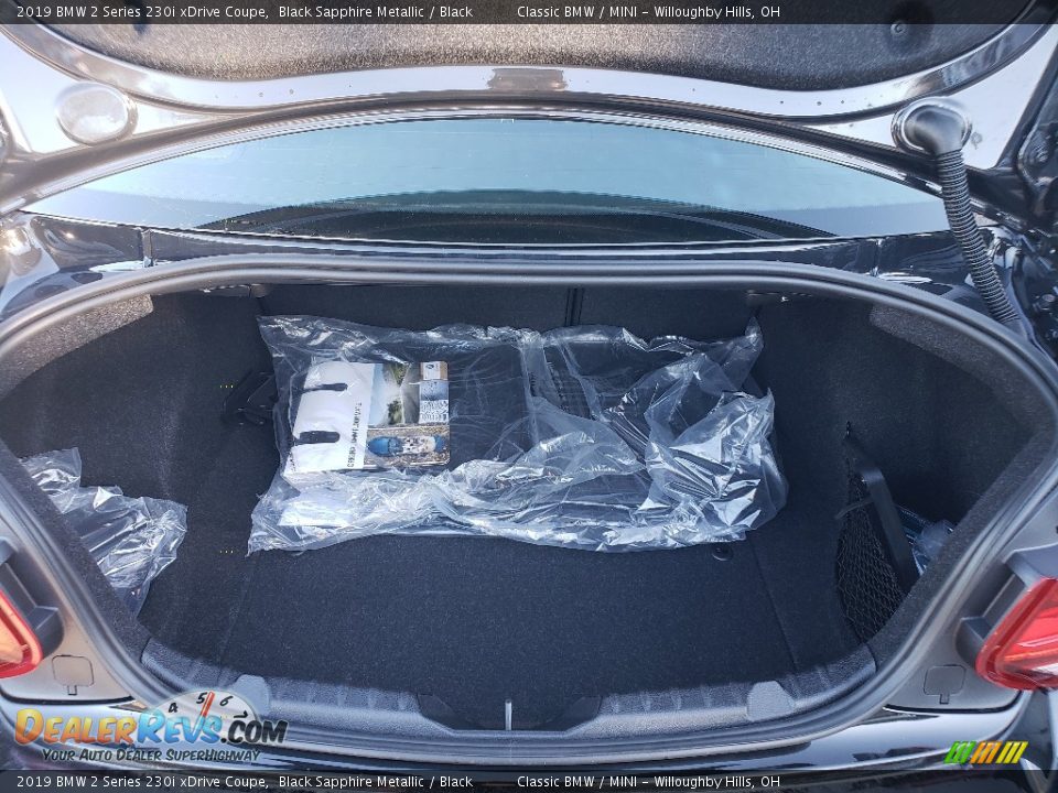 2019 BMW 2 Series 230i xDrive Coupe Black Sapphire Metallic / Black Photo #6