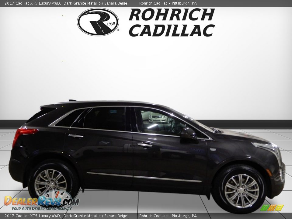 2017 Cadillac XT5 Luxury AWD Dark Granite Metallic / Sahara Beige Photo #6
