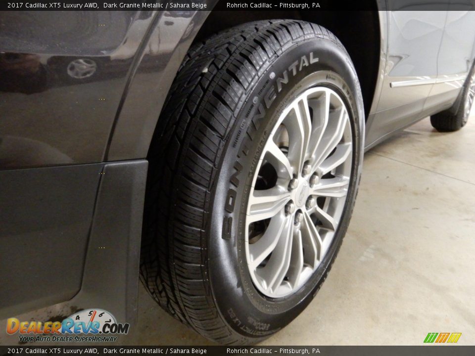 2017 Cadillac XT5 Luxury AWD Dark Granite Metallic / Sahara Beige Photo #12
