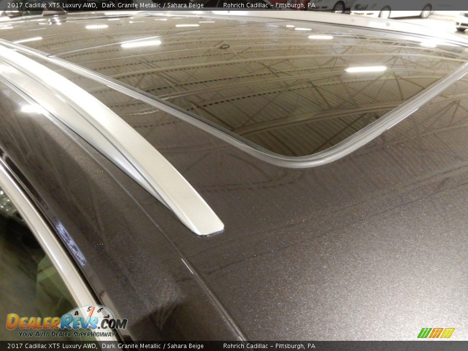 2017 Cadillac XT5 Luxury AWD Dark Granite Metallic / Sahara Beige Photo #14