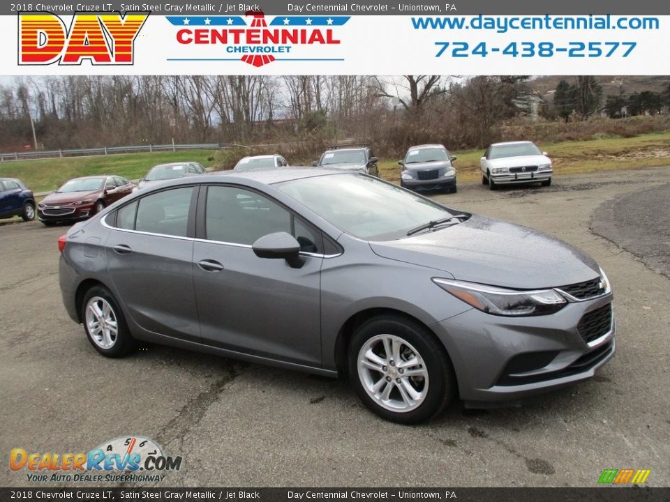 2018 Chevrolet Cruze LT Satin Steel Gray Metallic / Jet Black Photo #1