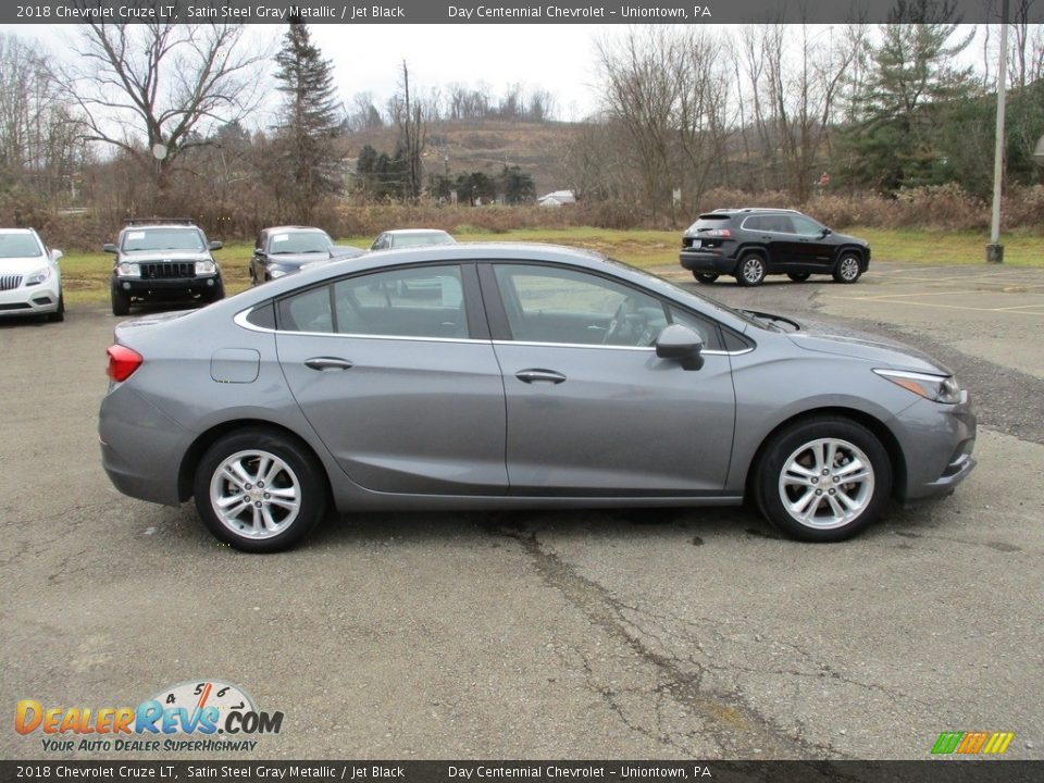 2018 Chevrolet Cruze LT Satin Steel Gray Metallic / Jet Black Photo #2