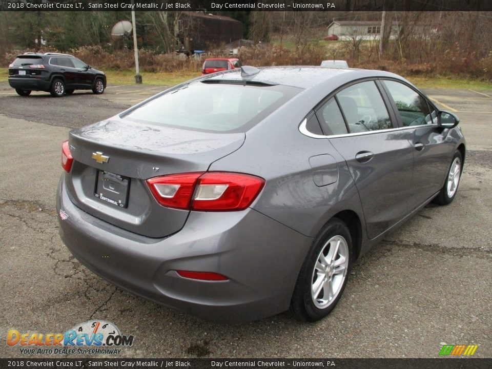 2018 Chevrolet Cruze LT Satin Steel Gray Metallic / Jet Black Photo #3