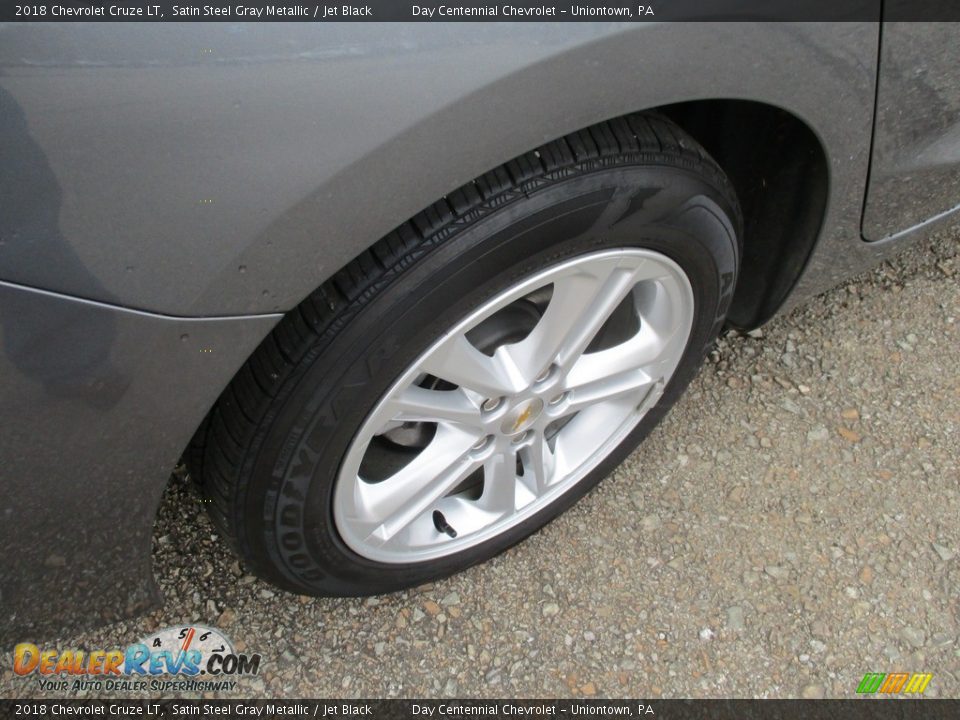 2018 Chevrolet Cruze LT Satin Steel Gray Metallic / Jet Black Photo #4