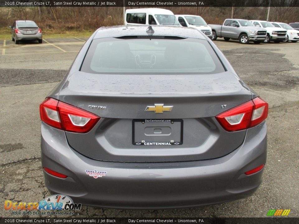 2018 Chevrolet Cruze LT Satin Steel Gray Metallic / Jet Black Photo #5