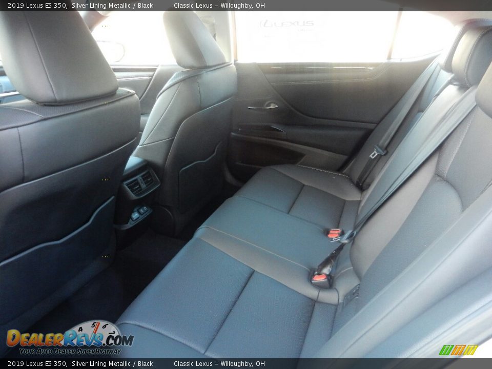 2019 Lexus ES 350 Silver Lining Metallic / Black Photo #3