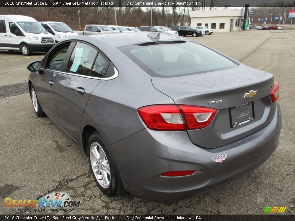 2018 Chevrolet Cruze LT Satin Steel Gray Metallic / Jet Black Photo #6