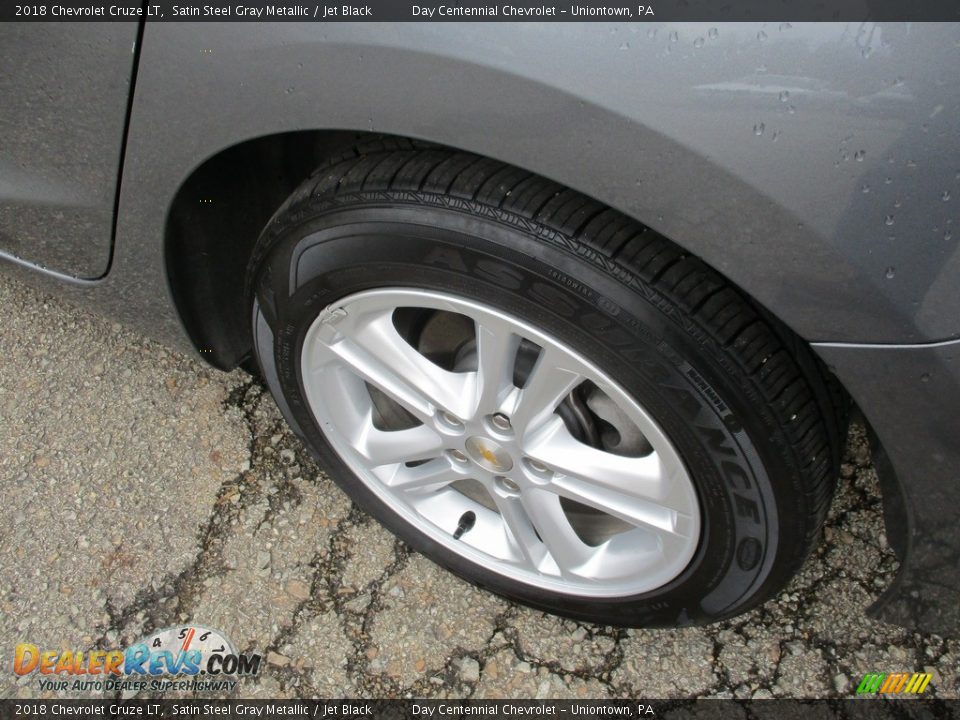 2018 Chevrolet Cruze LT Satin Steel Gray Metallic / Jet Black Photo #7