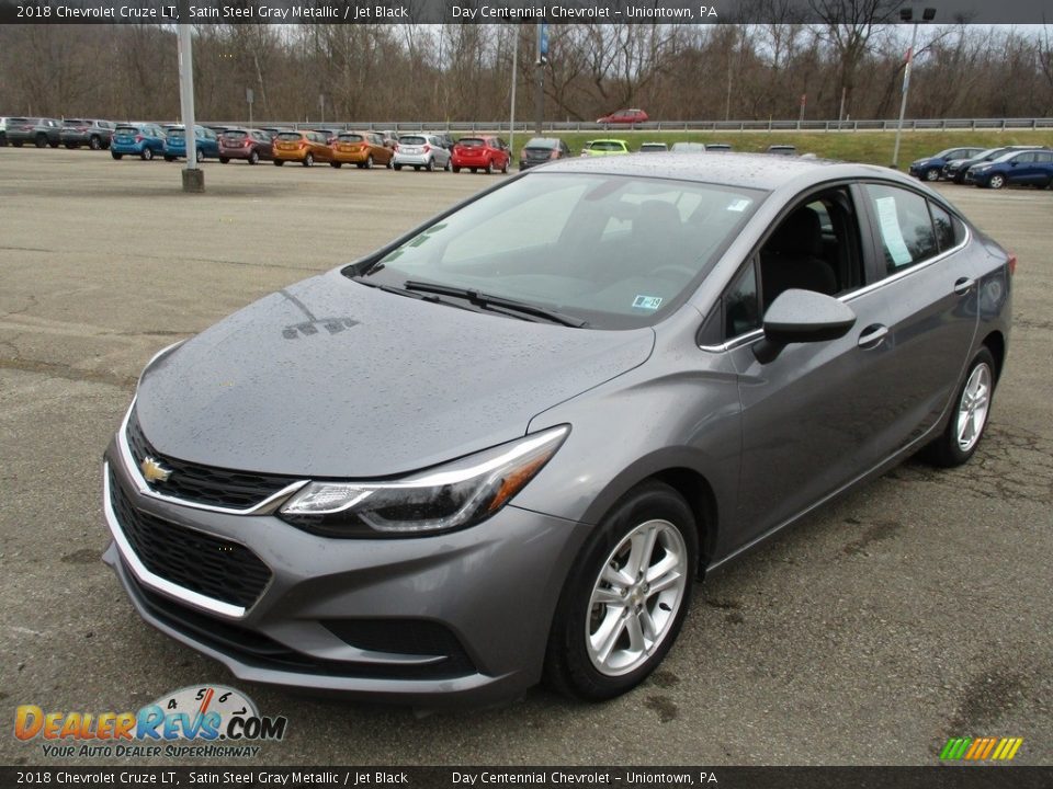 2018 Chevrolet Cruze LT Satin Steel Gray Metallic / Jet Black Photo #9