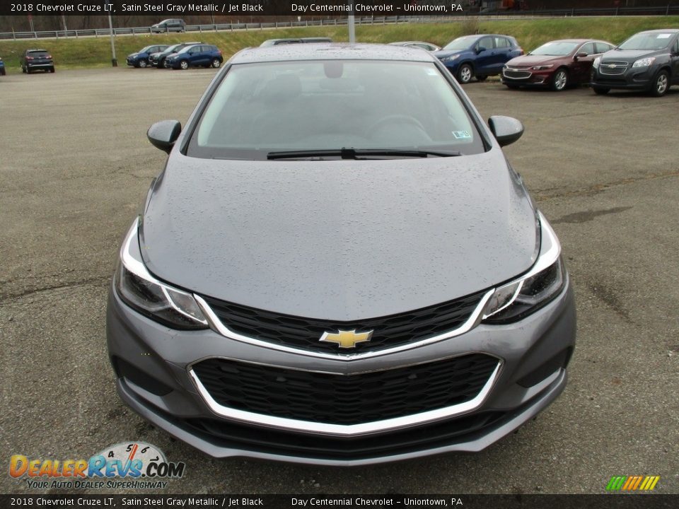 2018 Chevrolet Cruze LT Satin Steel Gray Metallic / Jet Black Photo #11