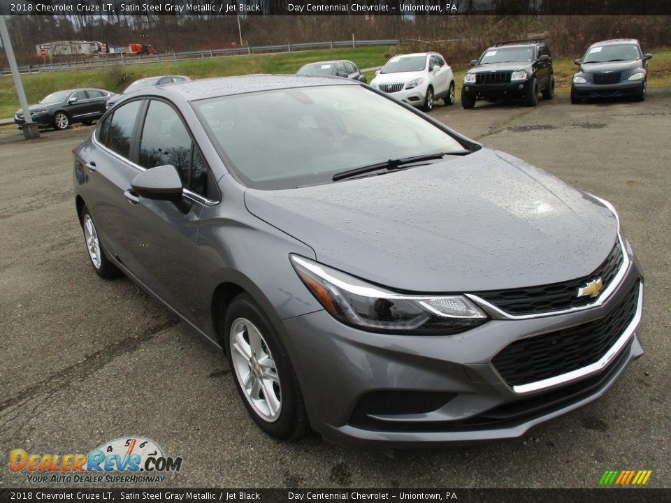 2018 Chevrolet Cruze LT Satin Steel Gray Metallic / Jet Black Photo #12