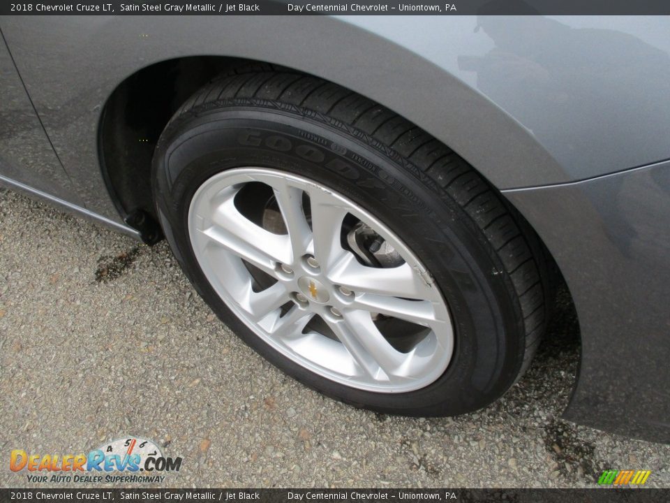 2018 Chevrolet Cruze LT Satin Steel Gray Metallic / Jet Black Photo #13