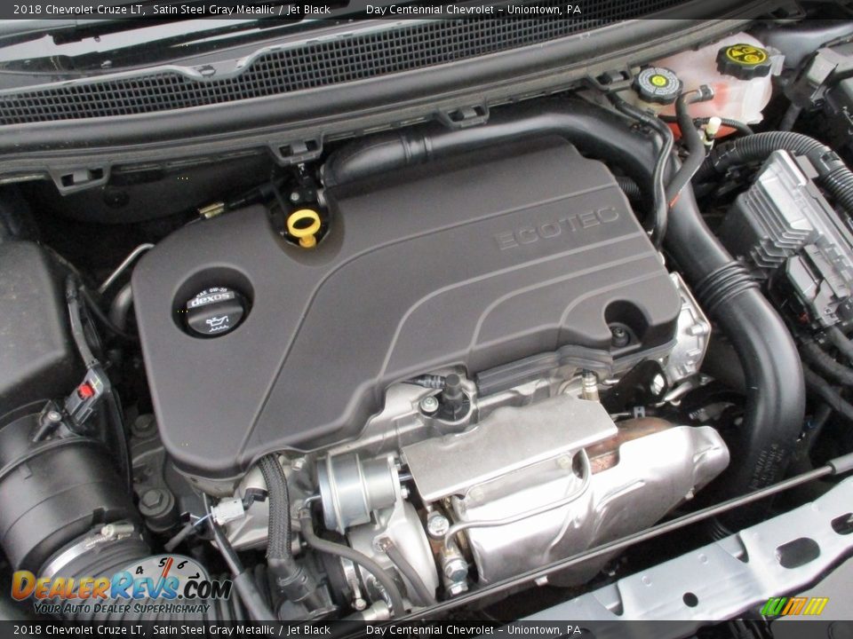 2018 Chevrolet Cruze LT Satin Steel Gray Metallic / Jet Black Photo #16