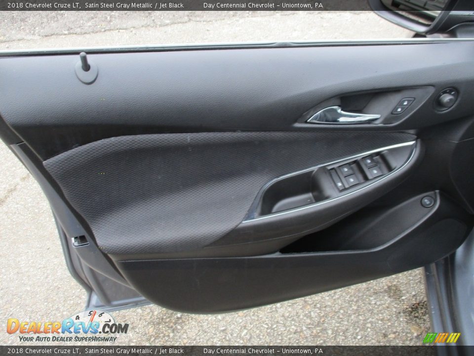 2018 Chevrolet Cruze LT Satin Steel Gray Metallic / Jet Black Photo #17