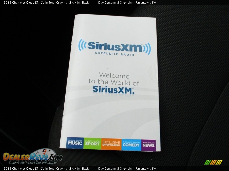 2018 Chevrolet Cruze LT Satin Steel Gray Metallic / Jet Black Photo #29