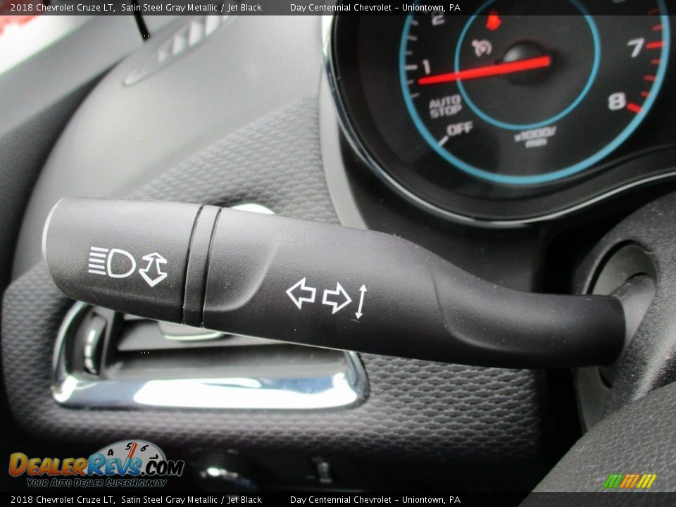 2018 Chevrolet Cruze LT Satin Steel Gray Metallic / Jet Black Photo #36