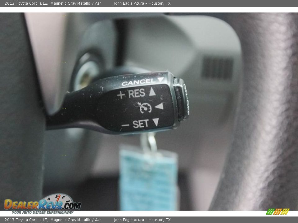 2013 Toyota Corolla LE Magnetic Gray Metallic / Ash Photo #31