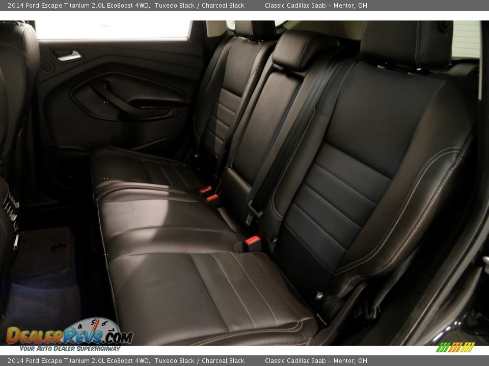 2014 Ford Escape Titanium 2.0L EcoBoost 4WD Tuxedo Black / Charcoal Black Photo #20