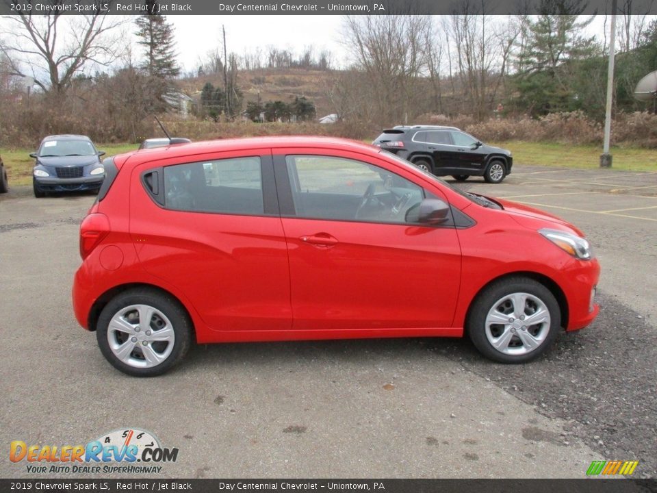 Red Hot 2019 Chevrolet Spark LS Photo #2