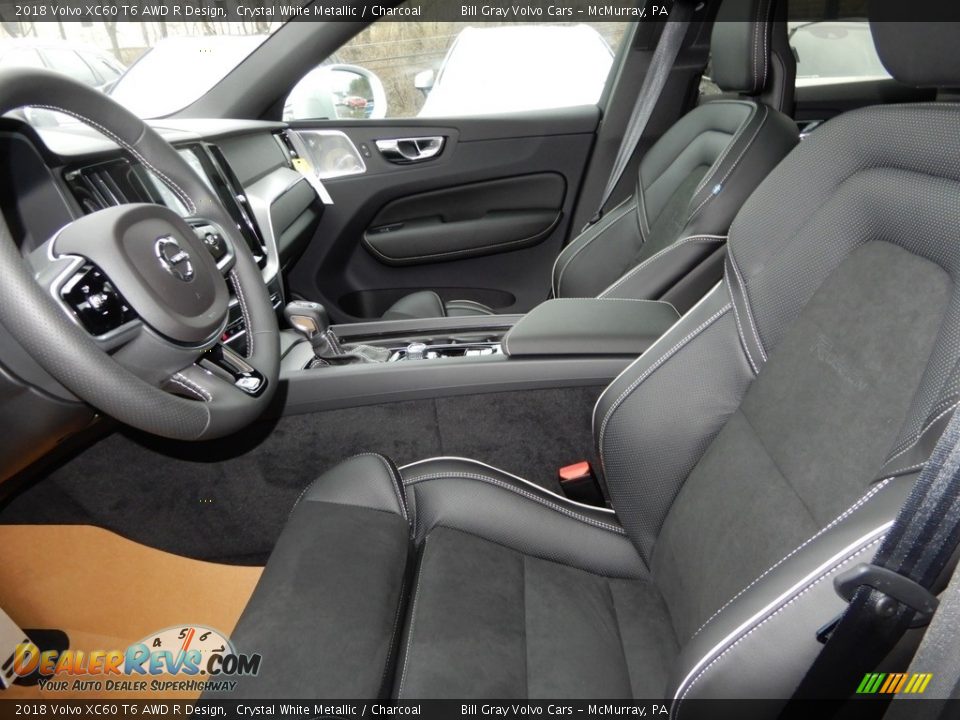 Front Seat of 2018 Volvo XC60 T6 AWD R Design Photo #7