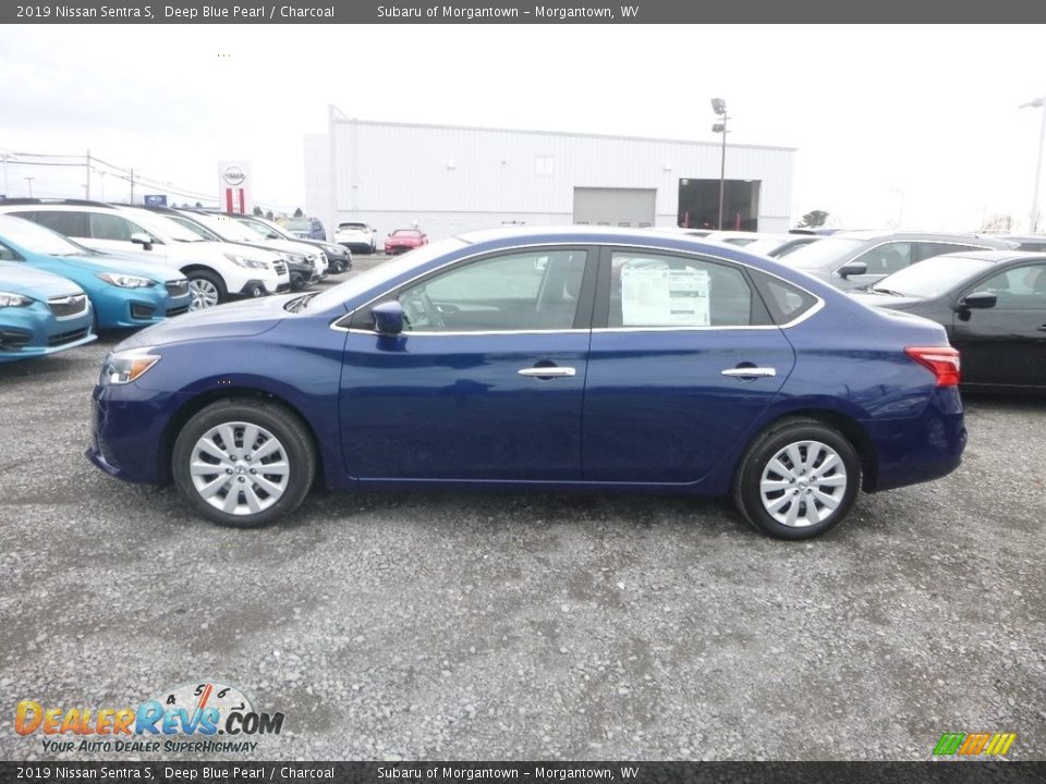 2019 Nissan Sentra S Deep Blue Pearl / Charcoal Photo #6