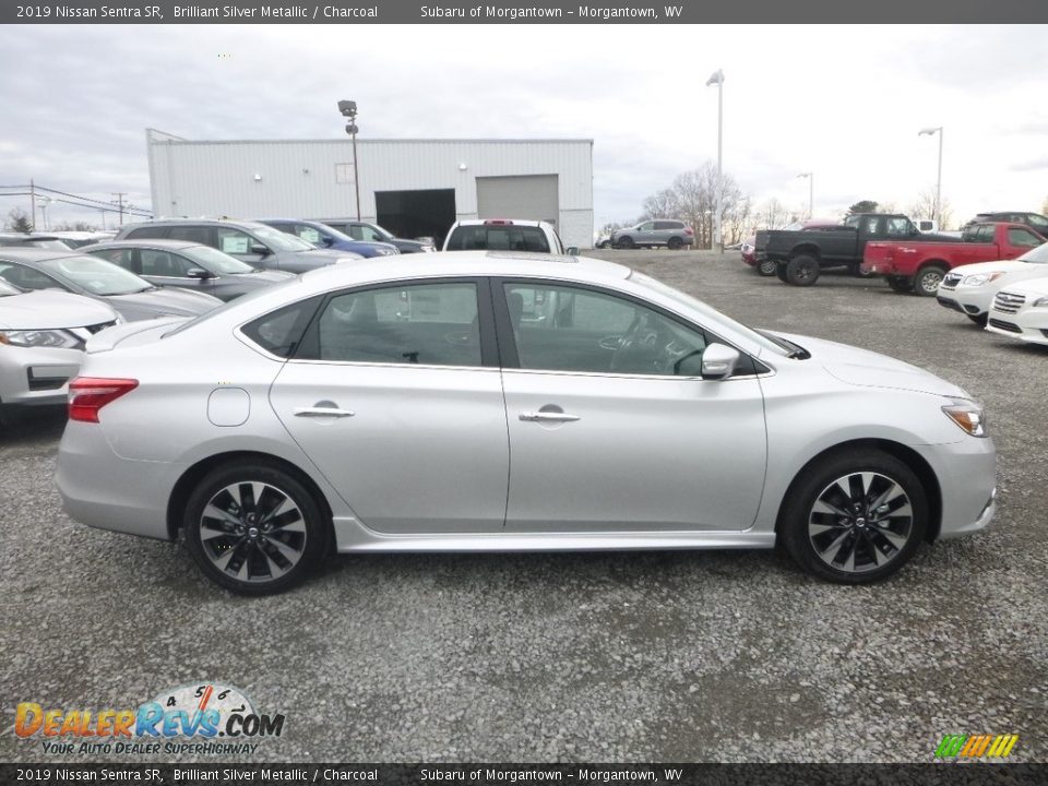 Brilliant Silver Metallic 2019 Nissan Sentra SR Photo #3