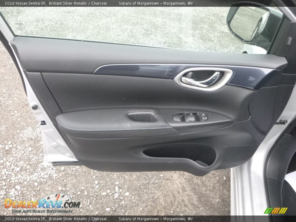 2019 Nissan Sentra SR Brilliant Silver Metallic / Charcoal Photo #14